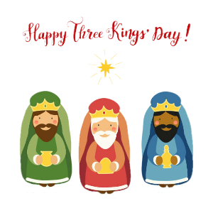 a three kings day greetings